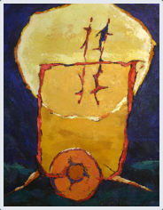 60 x 80 cm, Acrylmischtechnik auf Leinwand