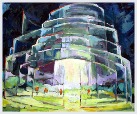 140 x 120 cm, Acryl auf Leinwand